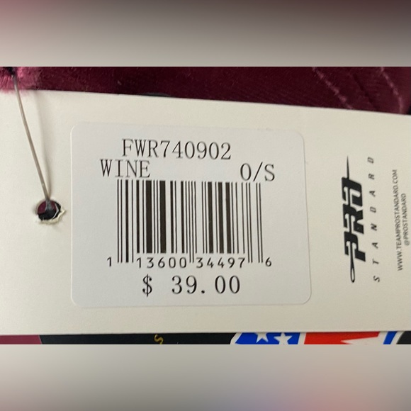 COPY - NEW  MENS PRO STANDARD NFL WASHINGTON FOOTBALL TEAM STACKED LOGO SNAPBACK - Picture 8 of 10